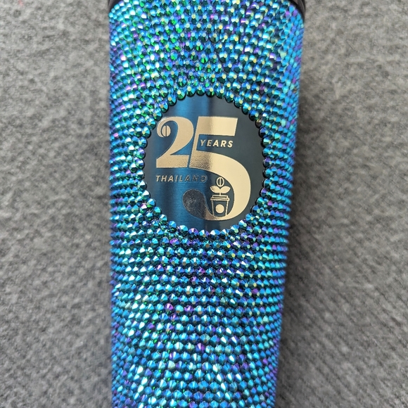 Starbucks Asia blue rhinestone cold cup BNWT - Picture 2 of 7